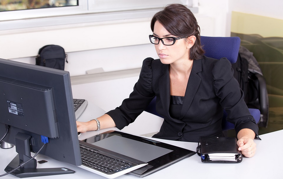 accountant at work